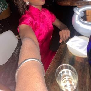 Cheongsam inspired dress